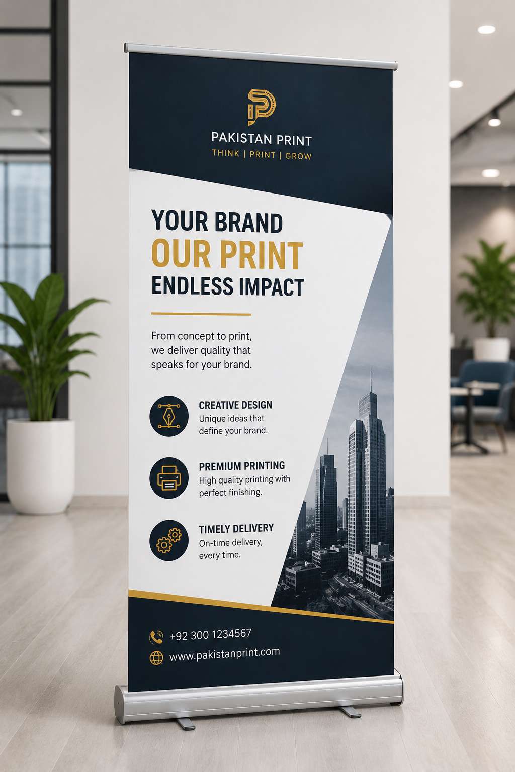 Event Kit Printing - Standees, Banners, ID Cards
