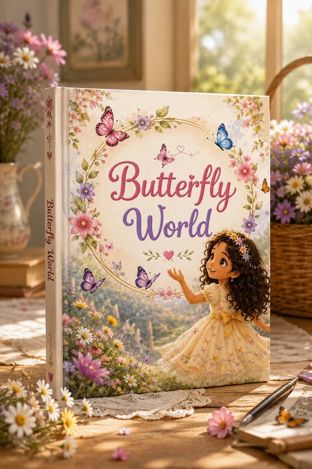 Butterfly World Story Book Printing PakistanPrint