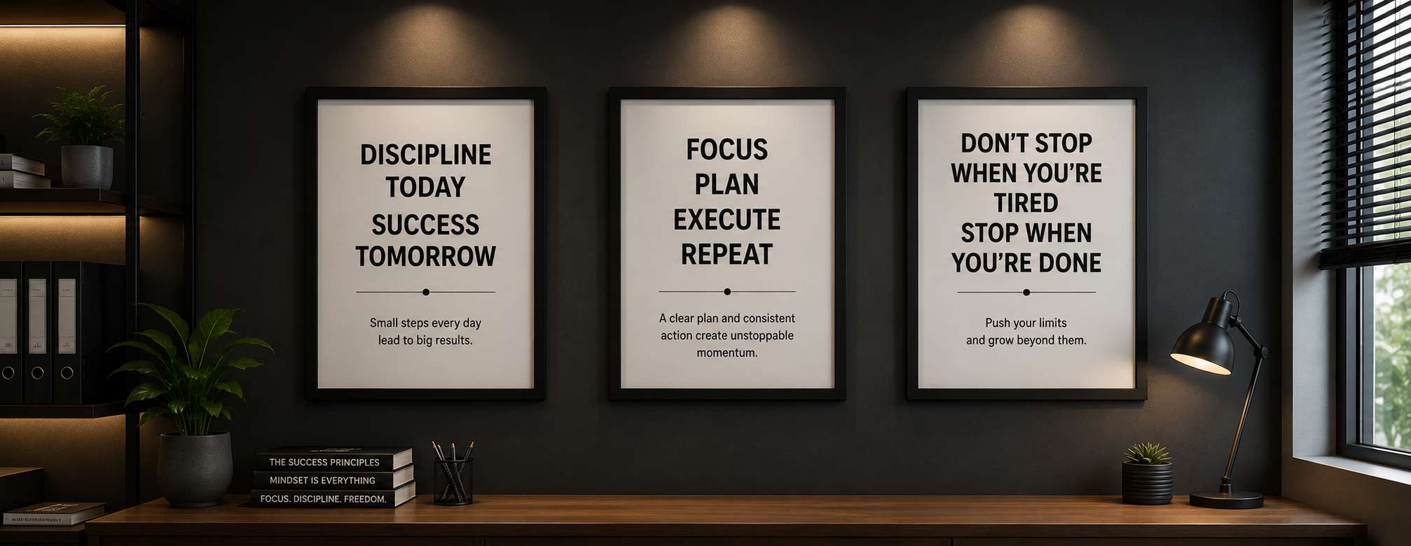 Motivational Office Frames
